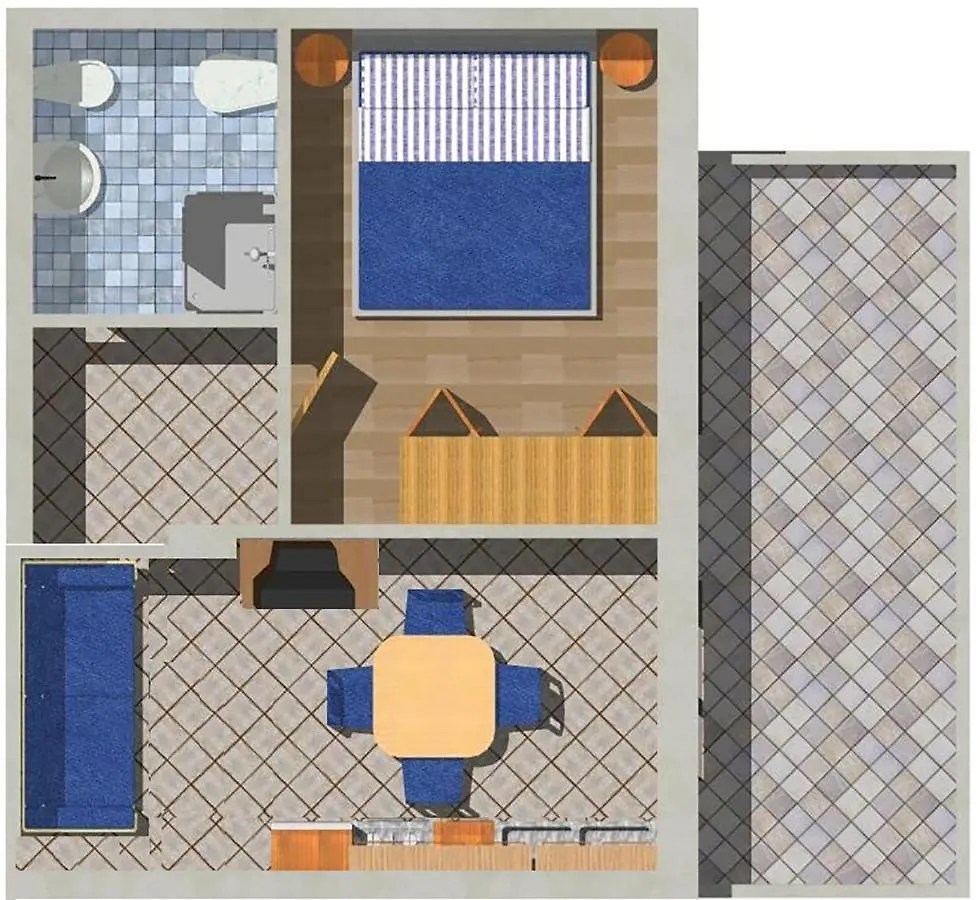 Family Residence Nuova Orchidea 里乔内 公寓
